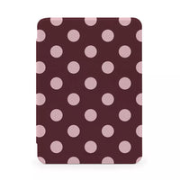 Kobo Clara Color / Black & White Couture Burgundy E-Reader Case -