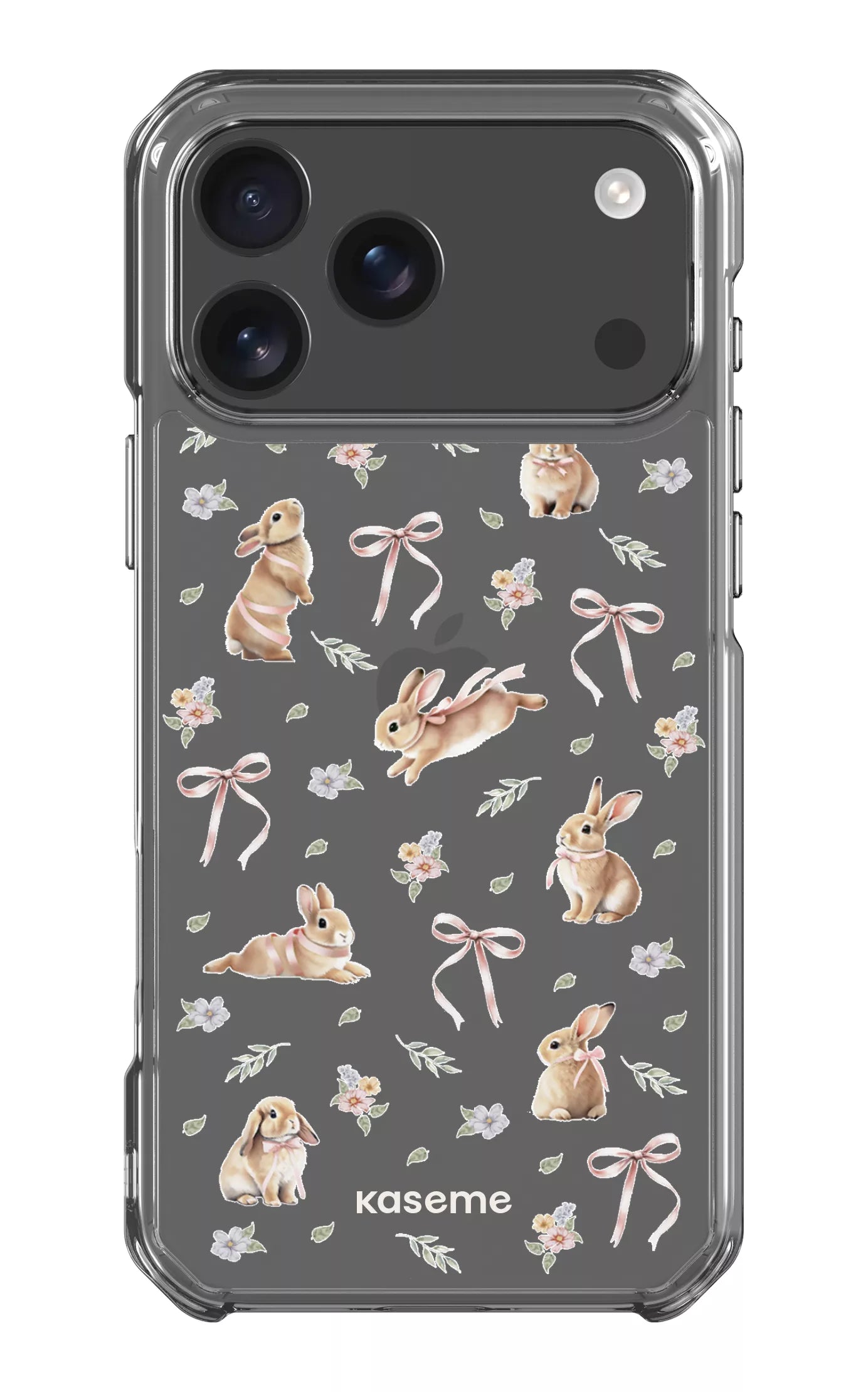  Bunny Bloom Clear Case -