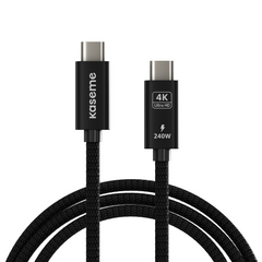 Cable USB-C à USB-C Noir