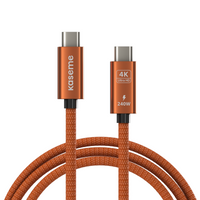 Cable USB-C à USB-C Orange