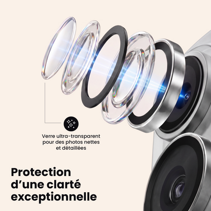 Camera Lens Aluminum - Black