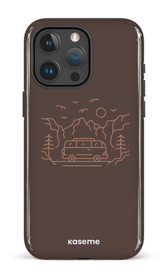 Camp Life Mocha - iPhone 15 Pro Max Tough