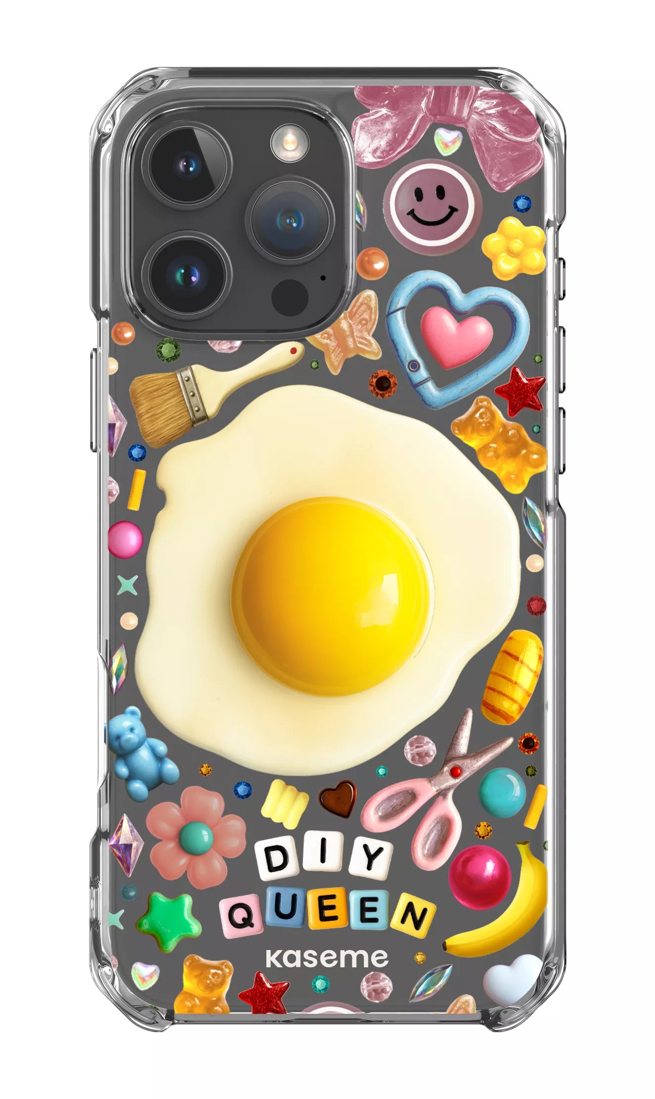  DIY Queen Clear Case -