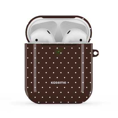 Ditsy Brown AirPods Case