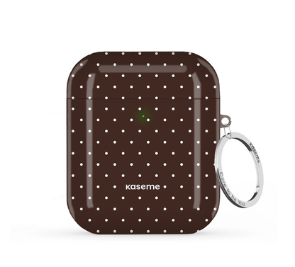 Ditsy Brown AirPods Case