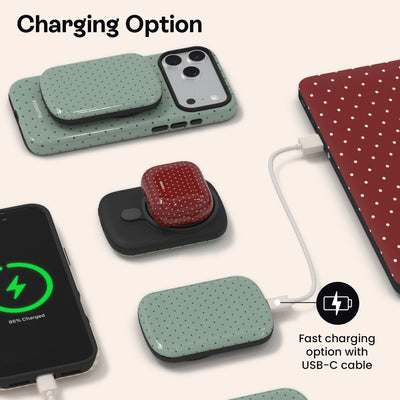 Ditsy Sage ChargePod