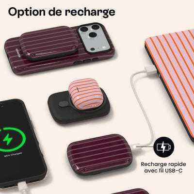 Dolce Striscia Merlot ChargePod