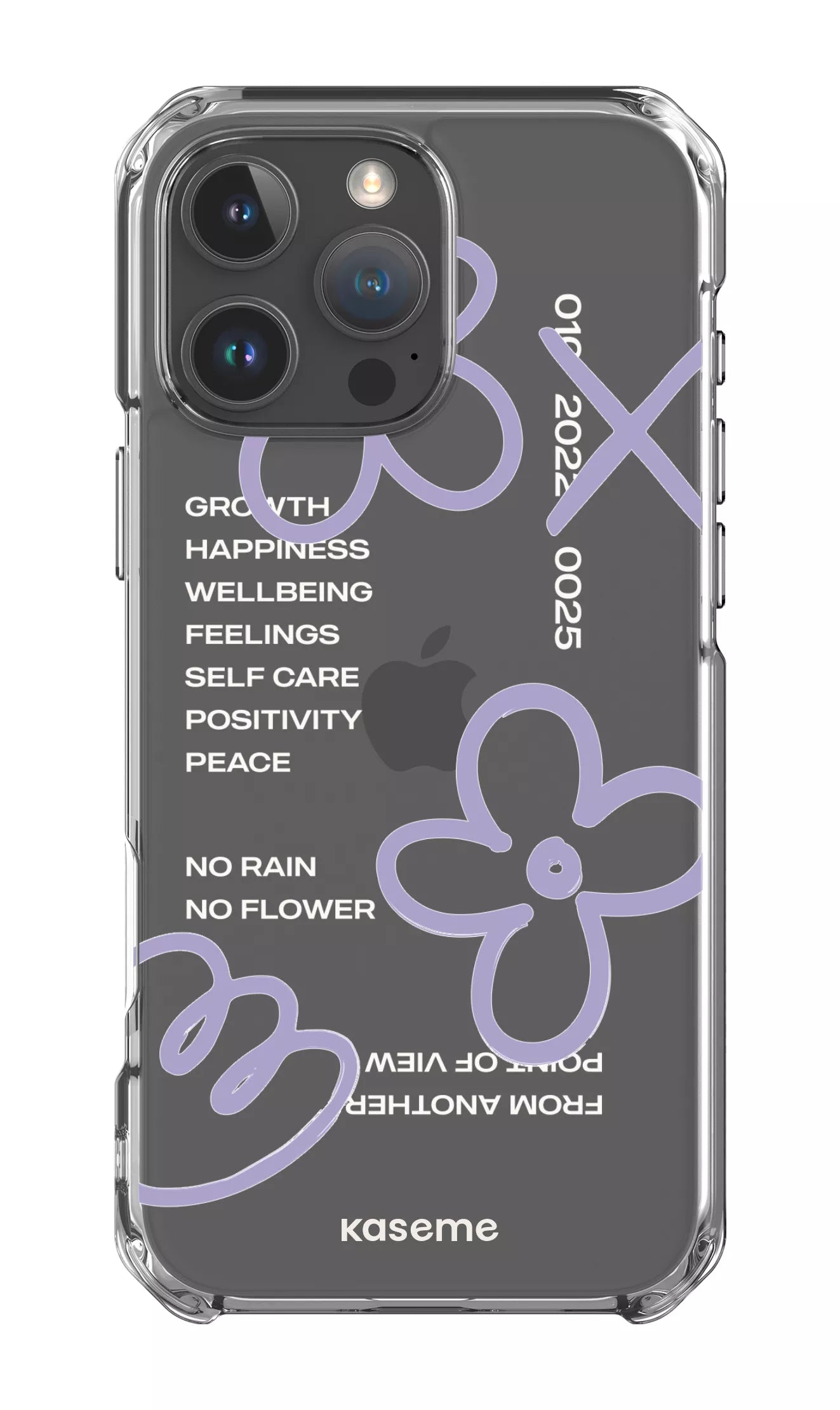  Feelings purple Clear Case -