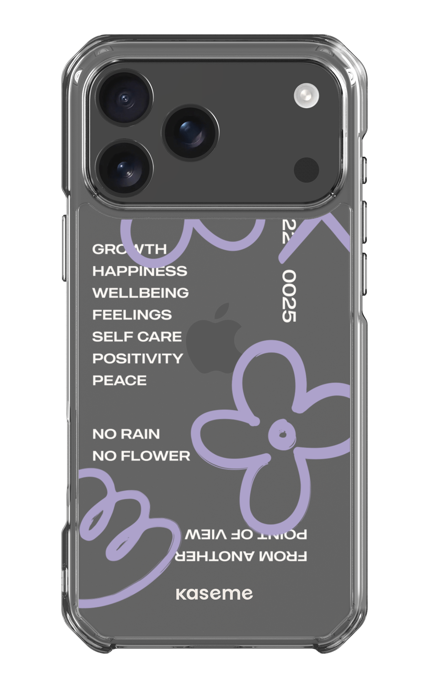  Feelings purple Clear Case -