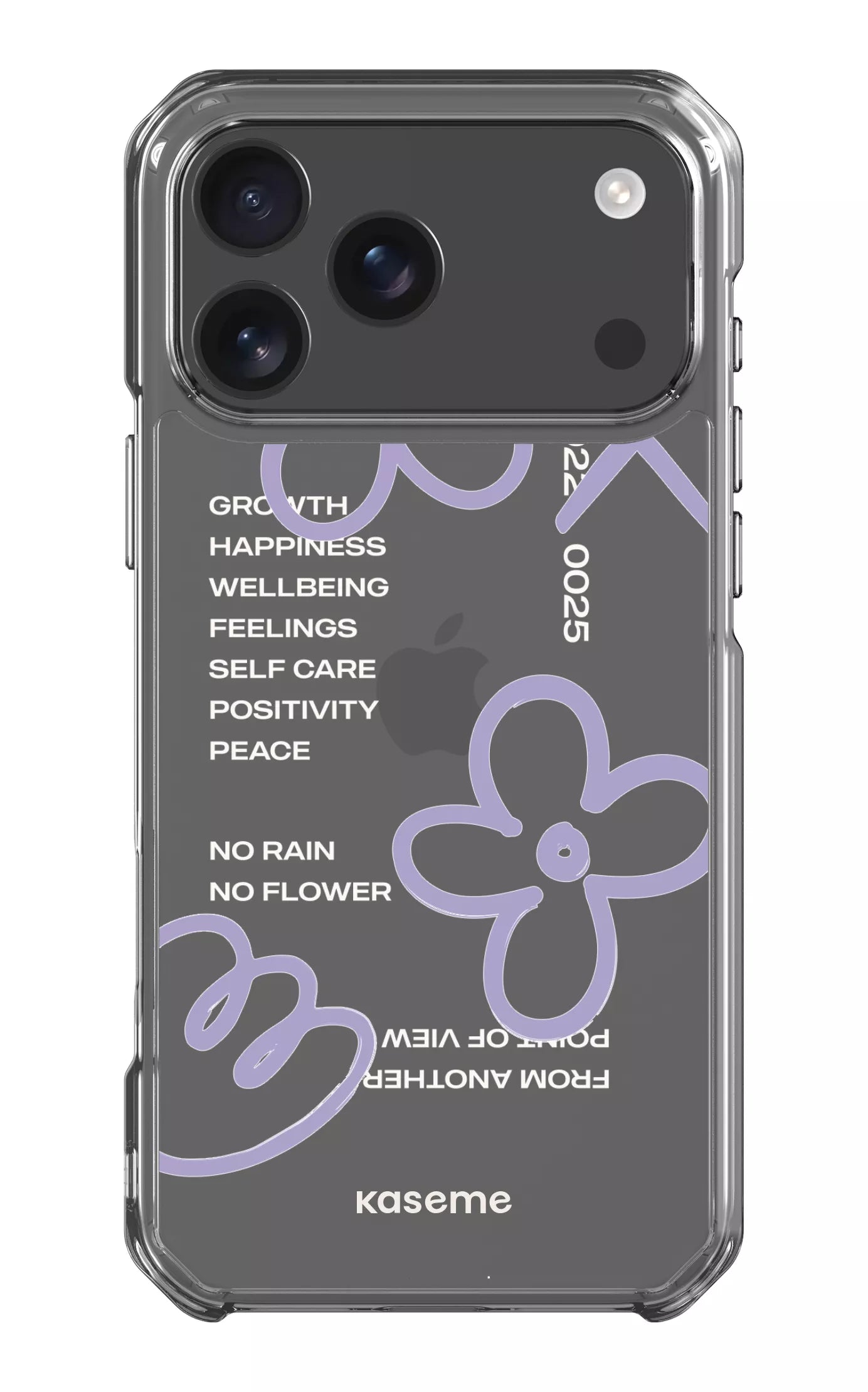  Feelings purple Clear Case -