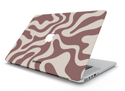 Flow Brown MacBook Skin