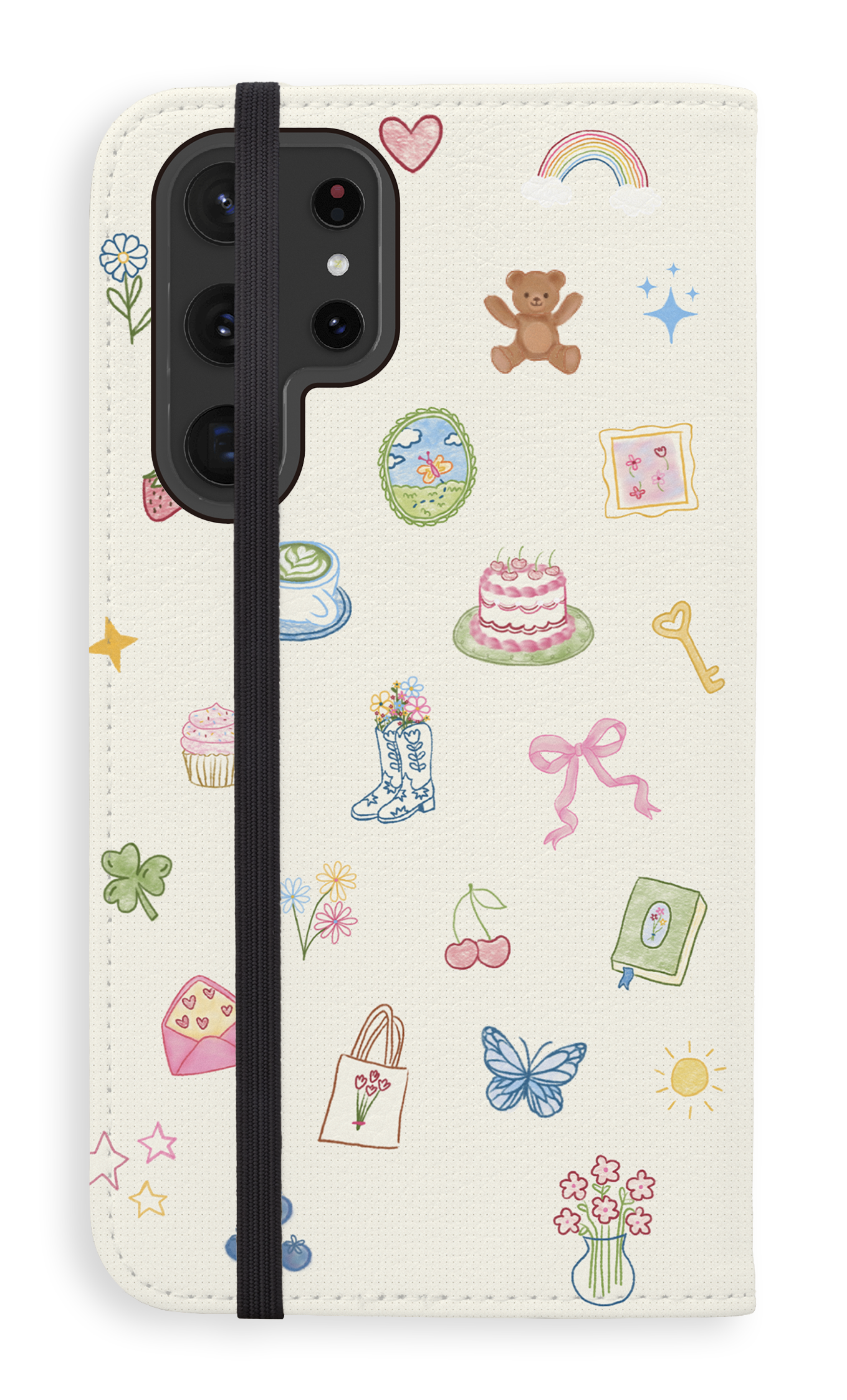 Folio Case Galaxy S22 Ultra Poetry Folio Case -