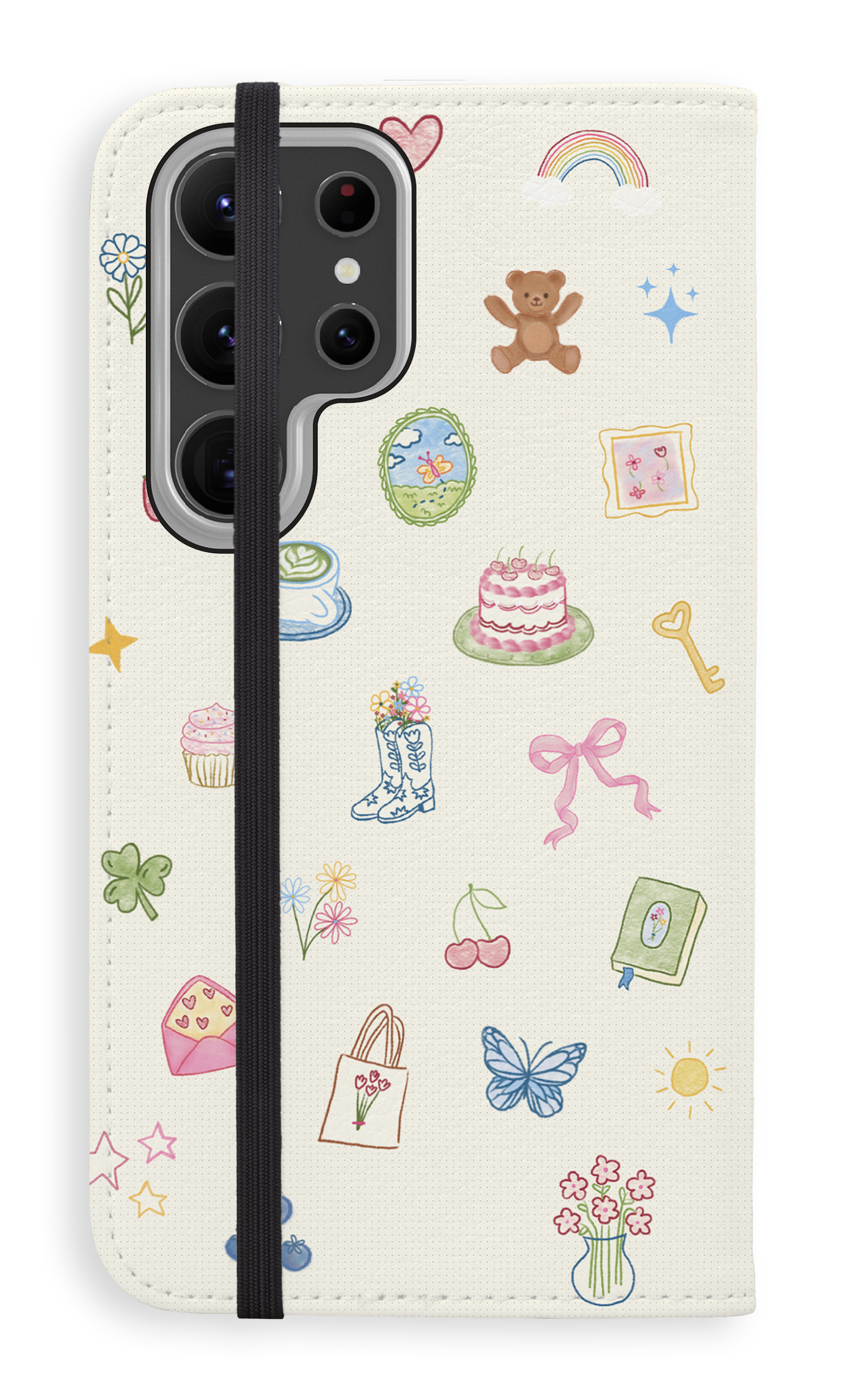 Folio Case Galaxy S23 Ultra Poetry Folio Case -