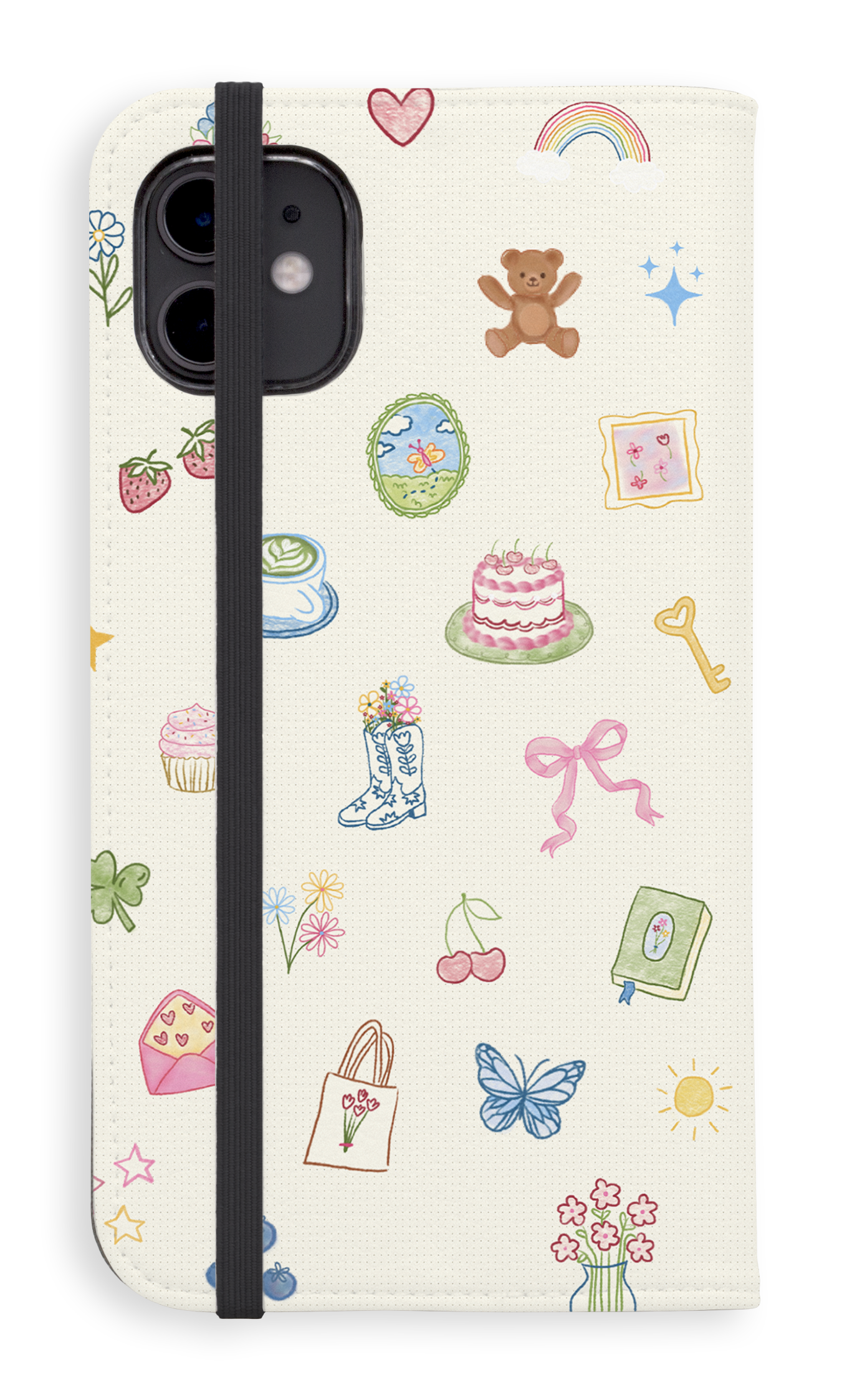 Folio Case iPhone 11 Poetry Folio Case -