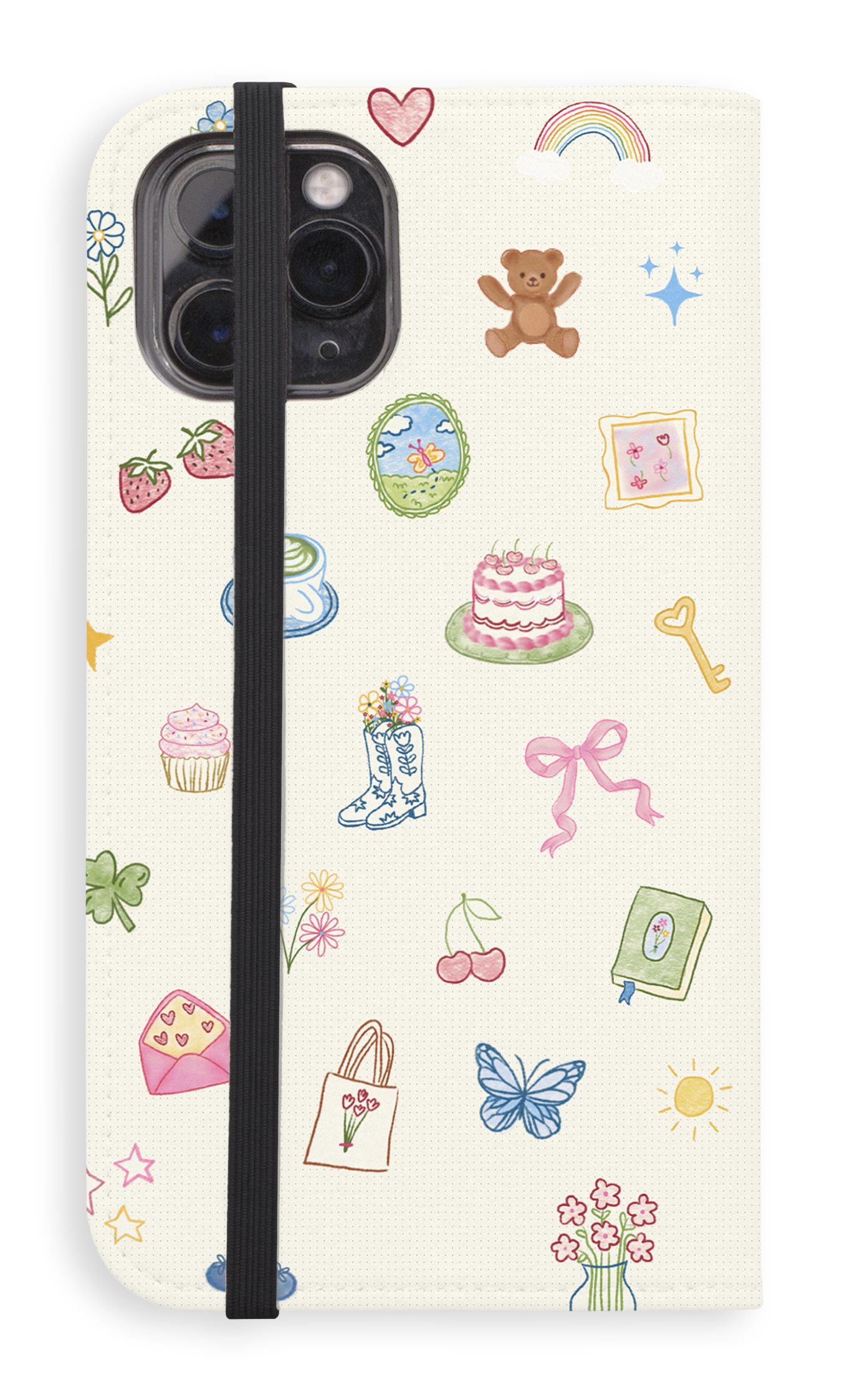 Folio Case iPhone 11 Pro Poetry Folio Case -