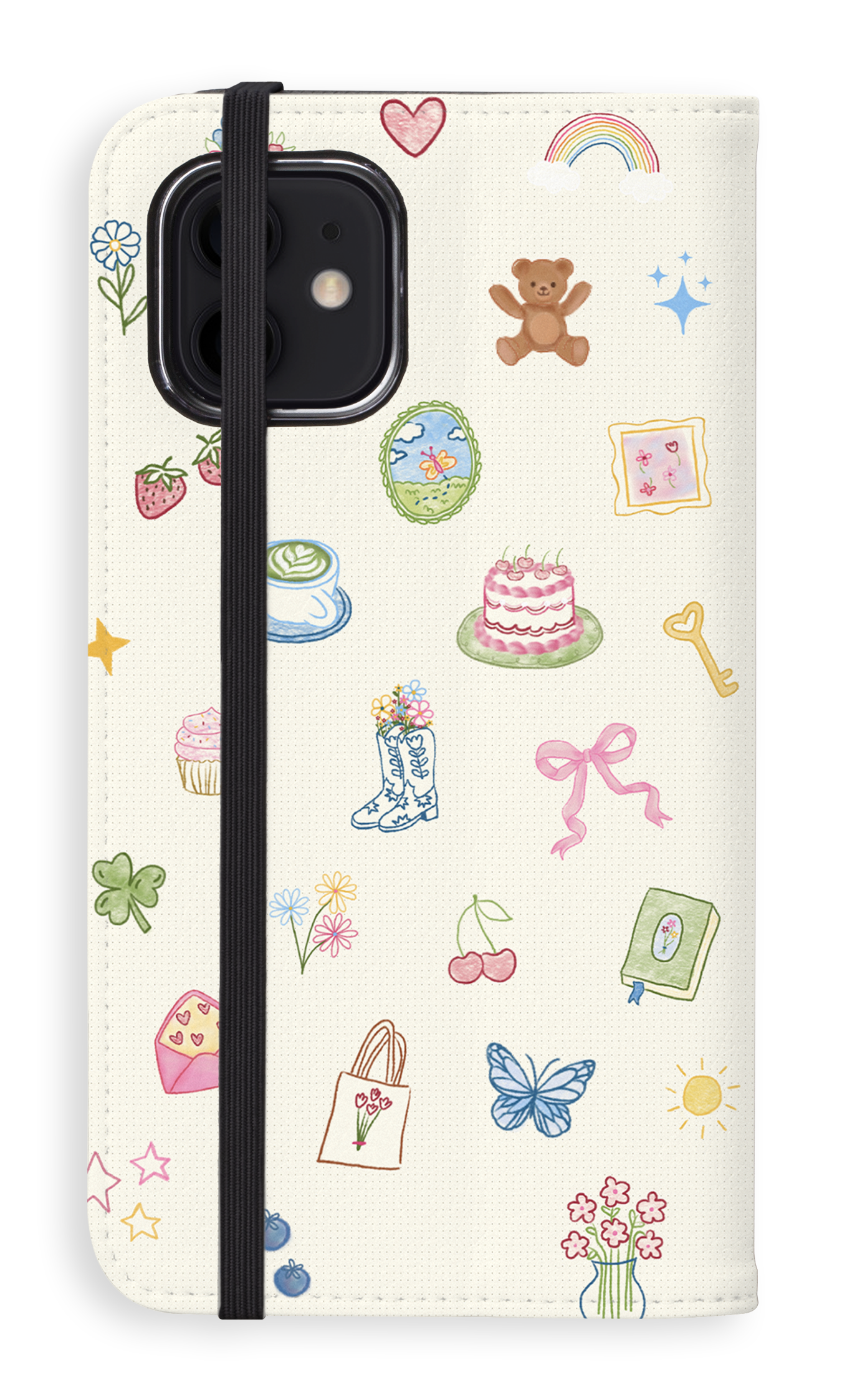 Folio Case iPhone 12 Poetry Folio Case -