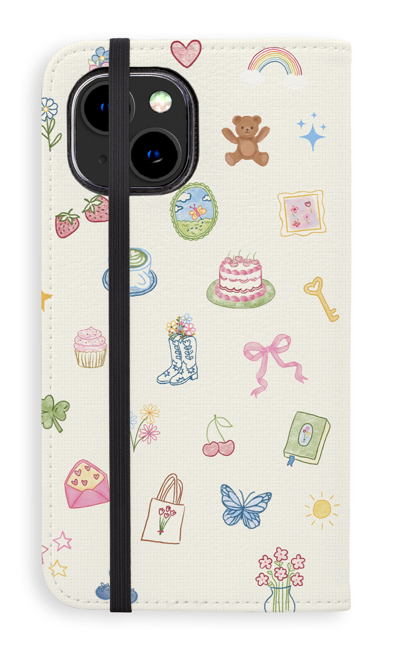 Folio Case iPhone 13 Poetry Folio Case -