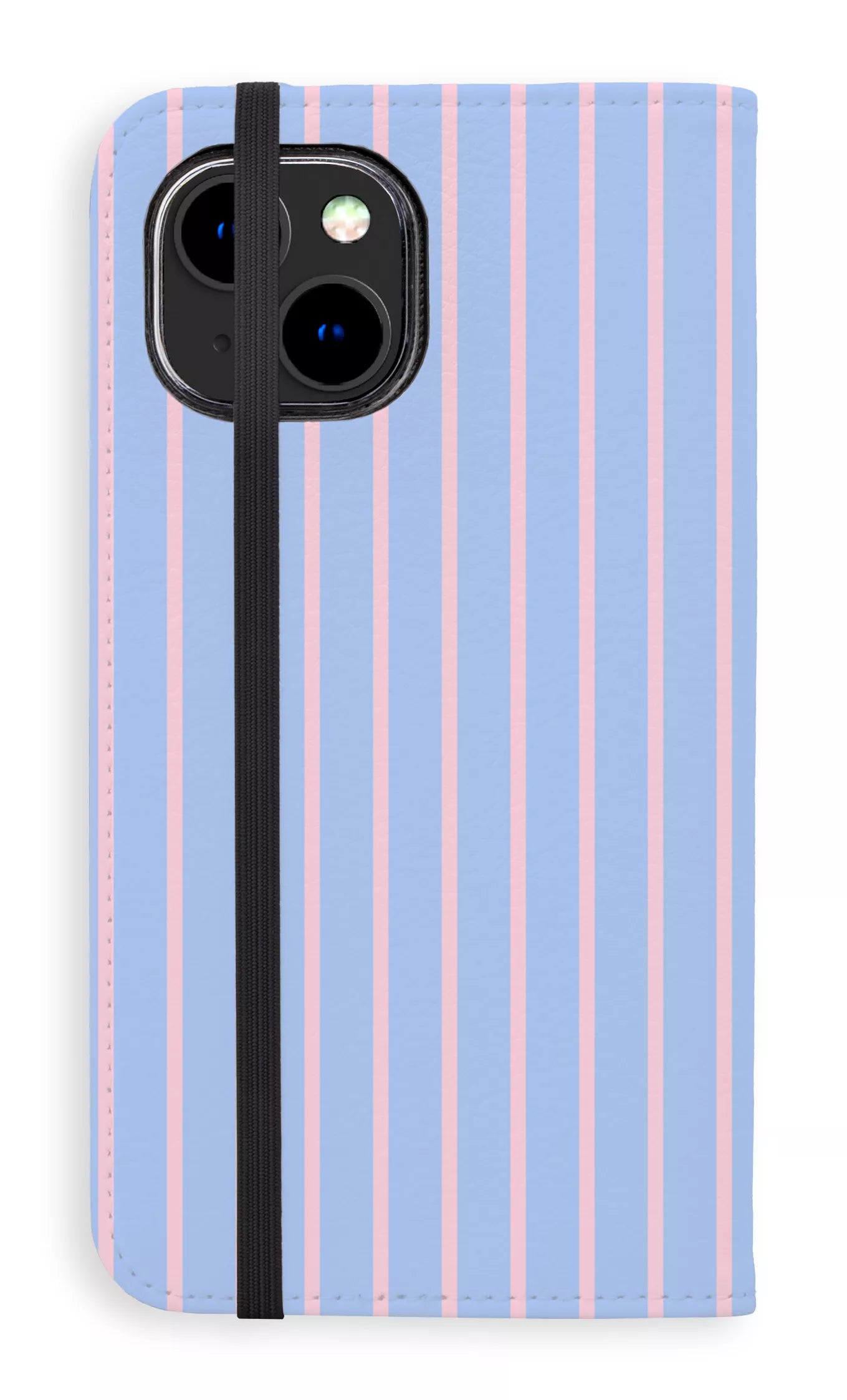 Folio Case iPhone 15 Dolce Striscia Blue Folio Case -