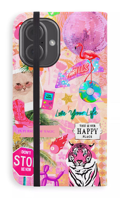 Folio Case iPhone 16 Happy Place Folio Case -