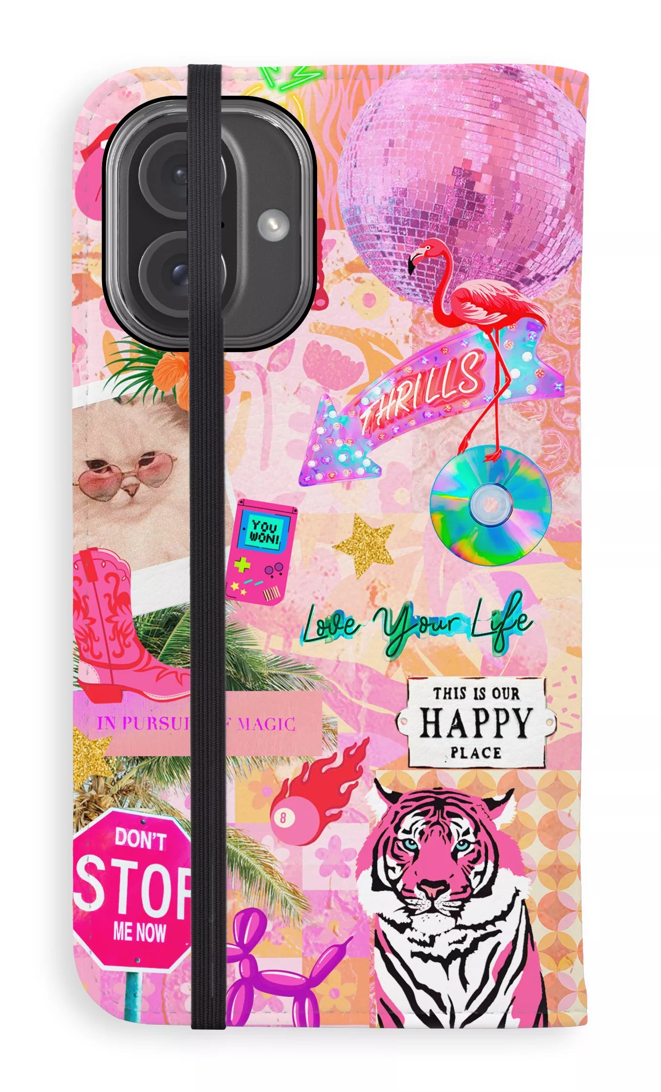 Folio Case iPhone 16 Plus Happy Place Folio Case -