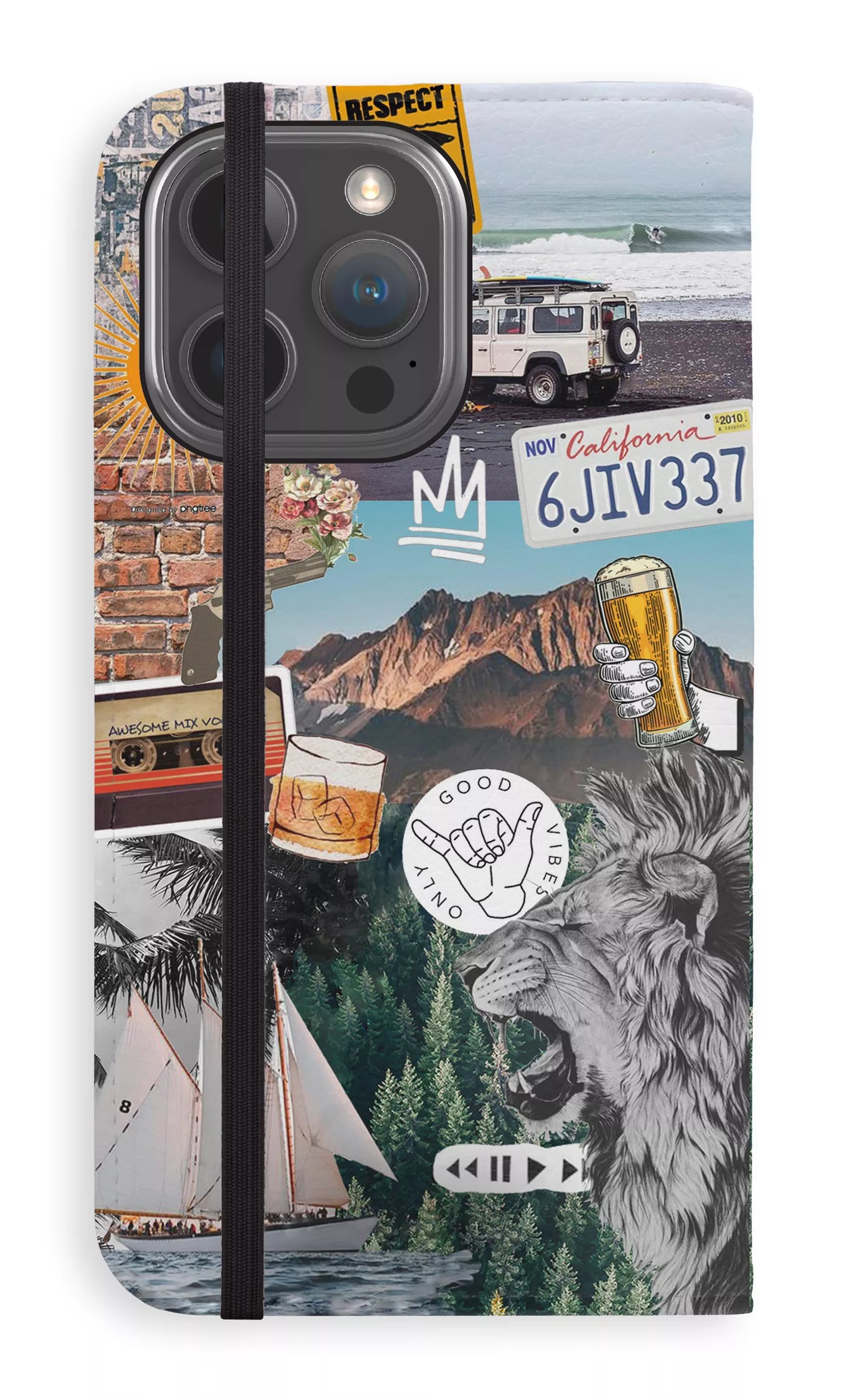 Folio Case iPhone 16 Pro Max Groovy Folio Case -