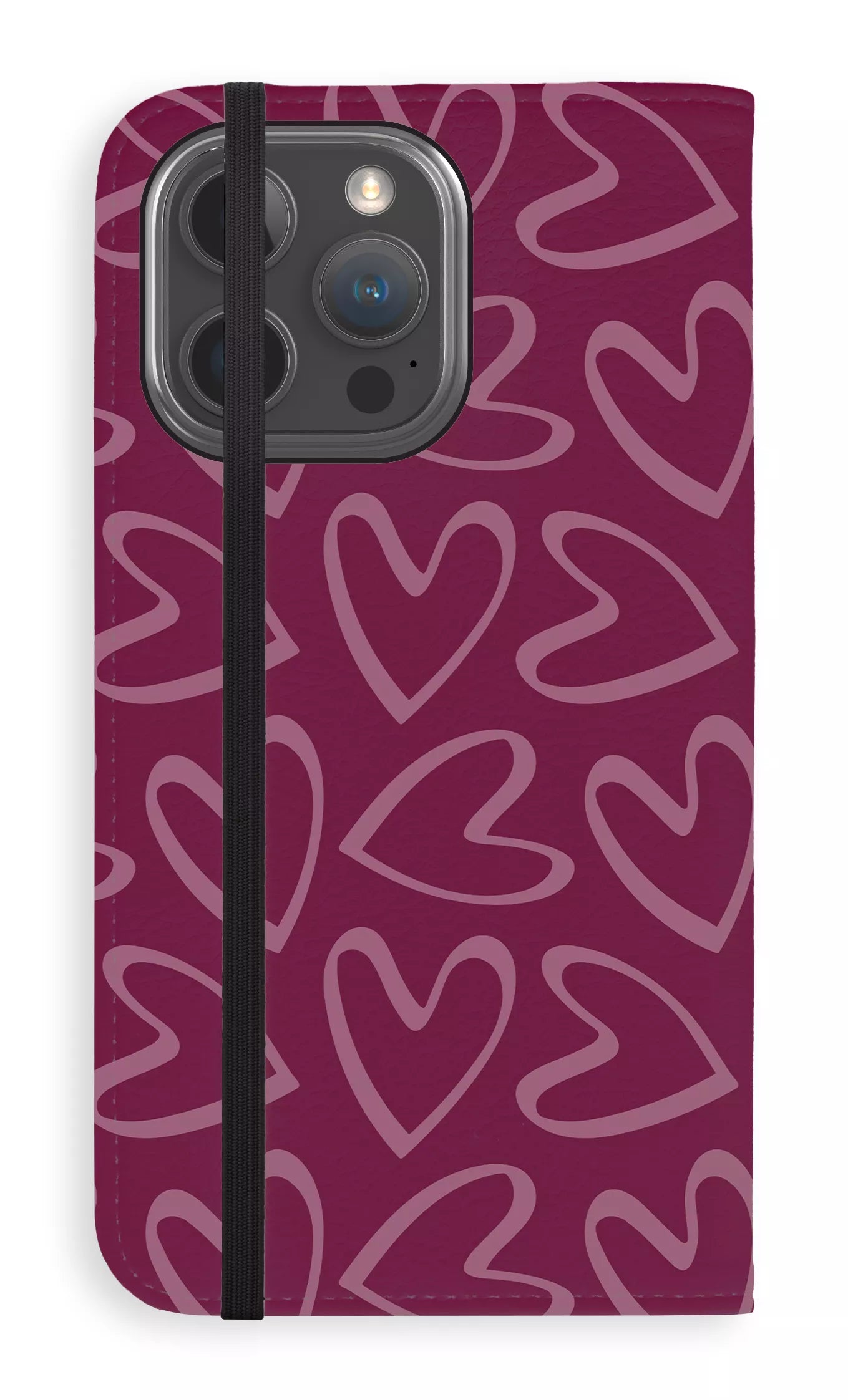 Folio Case iPhone 16 Pro Max Heart beat Folio Case -