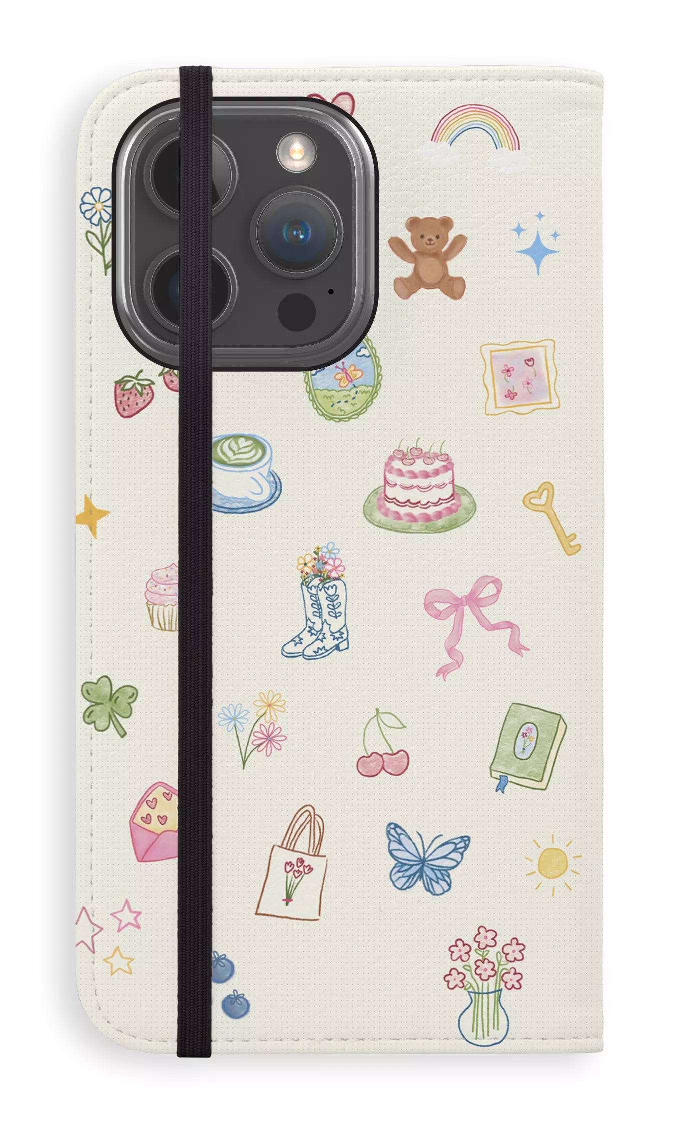 Folio Case iPhone 16 Pro Max Poetry Folio Case -