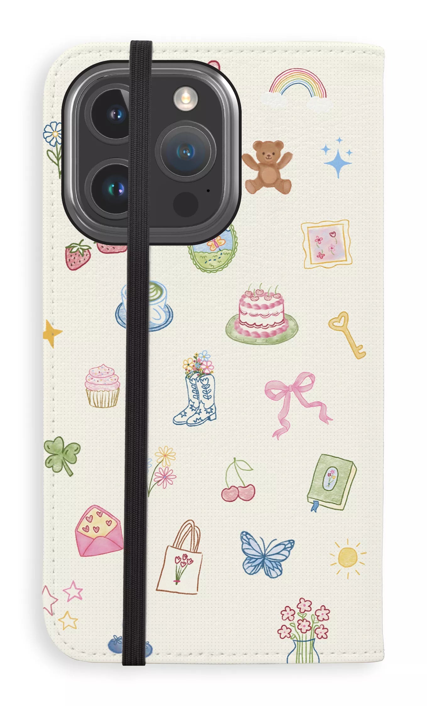 Folio Case iPhone 16 Pro Poetry Folio Case -