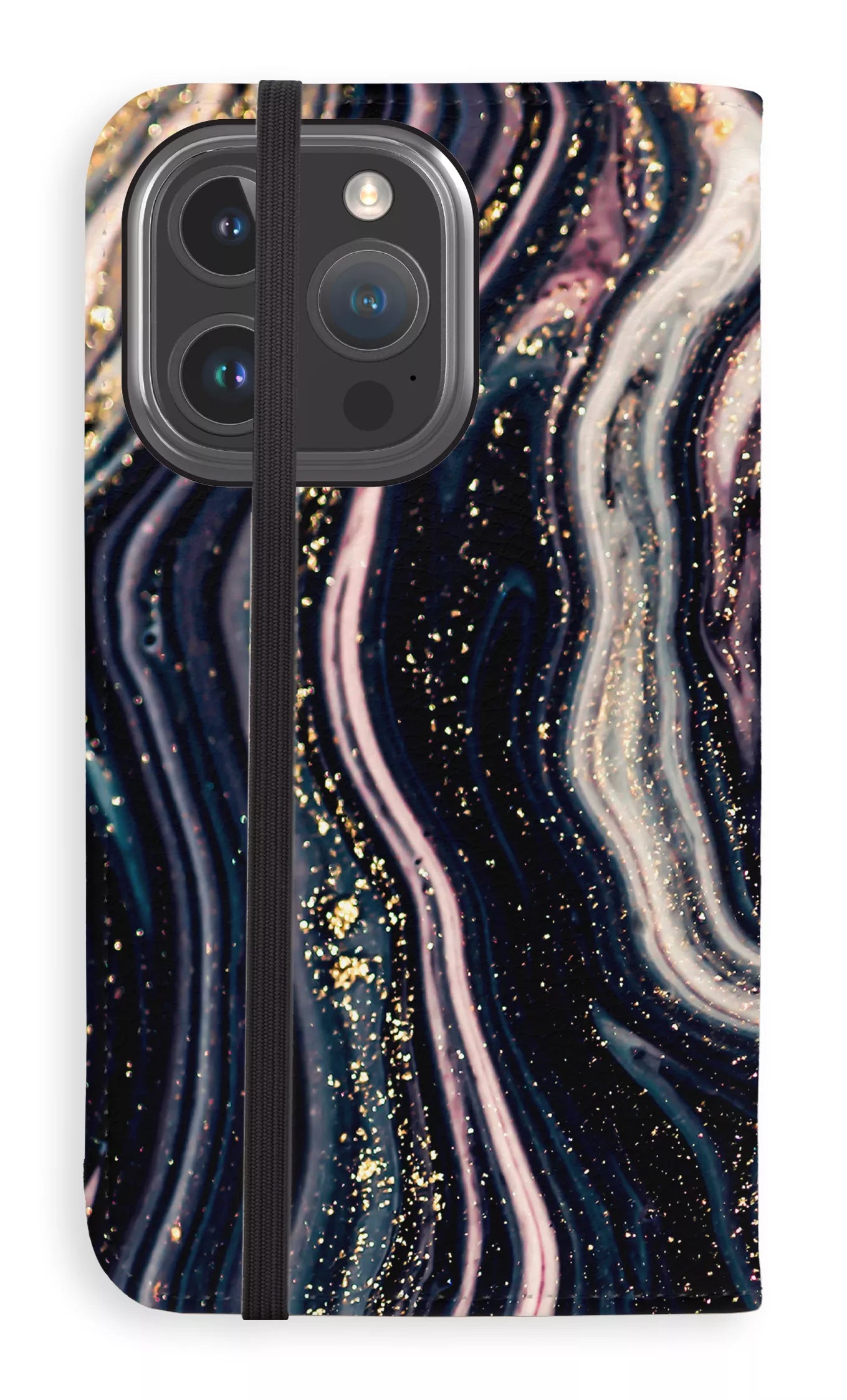 Folio Case iPhone 16 Pro Shimmering Secrets Folio Case -