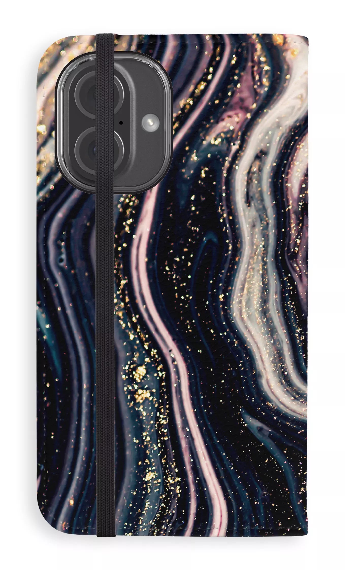 Folio Case iPhone 16 Shimmering Secrets Folio Case -