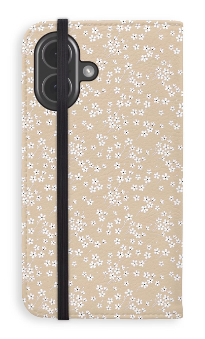 Folio Case iPhone 17 Posy Beige Folio Case -