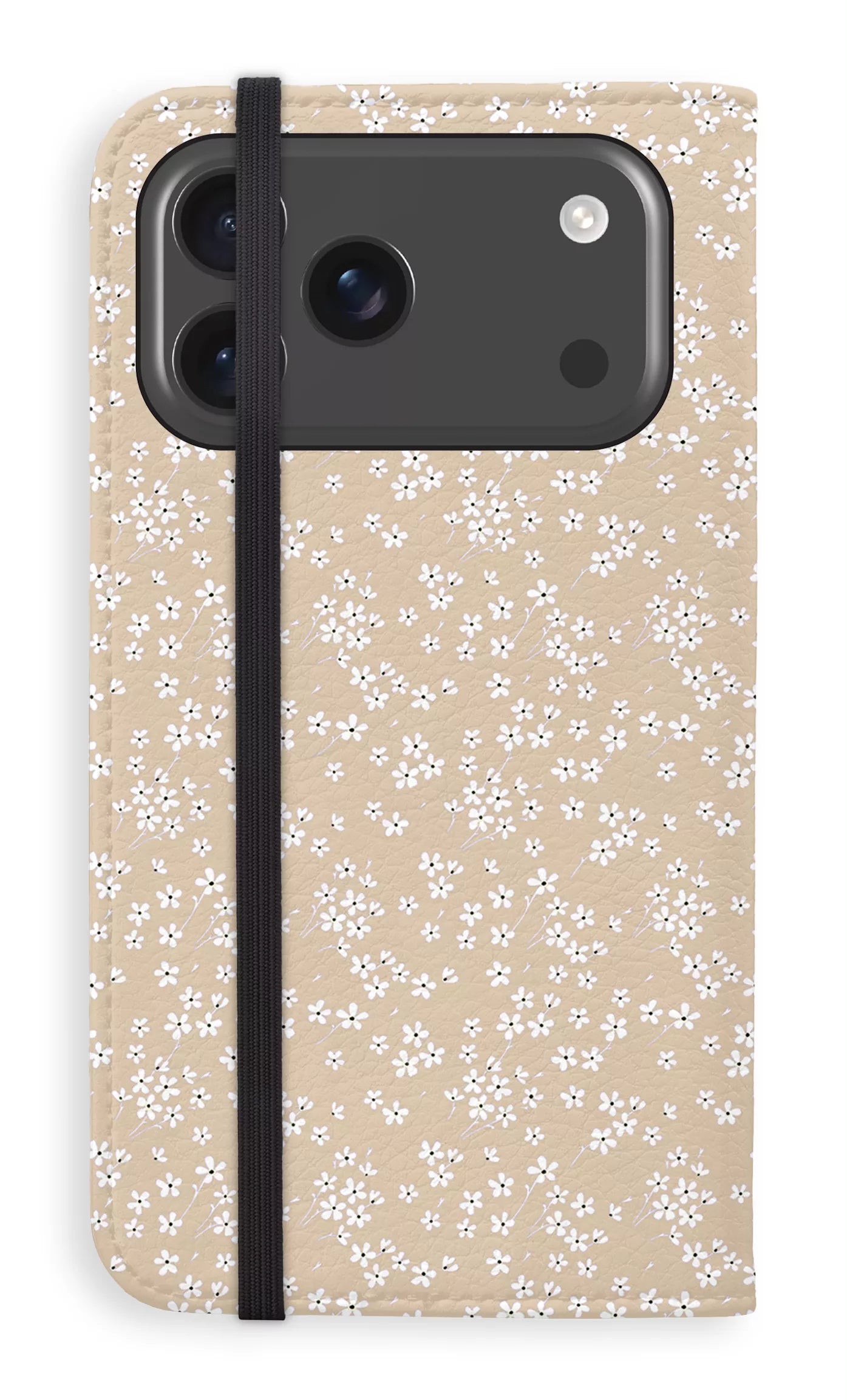 Folio Case iPhone 17 Pro Max Posy Beige Folio Case -