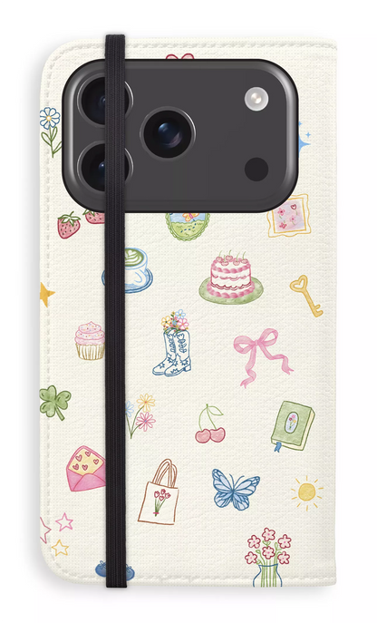 Folio Case iPhone 17 Pro Poetry Folio Case -
