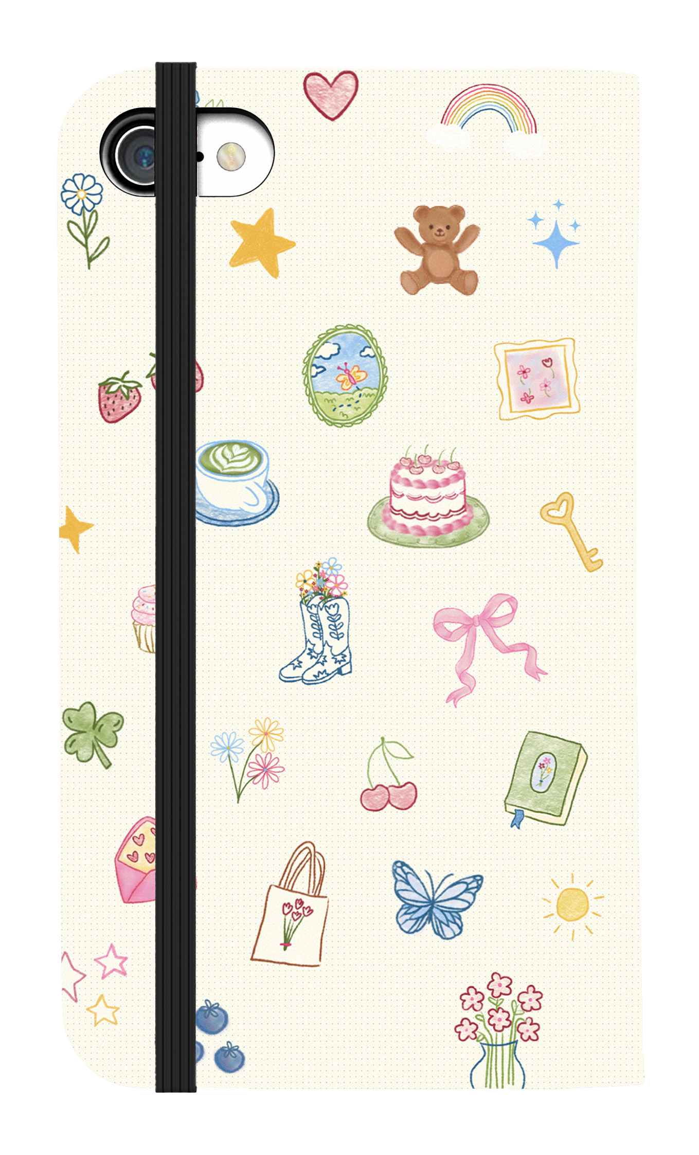 Folio Case iPhone 8 Poetry Folio Case -