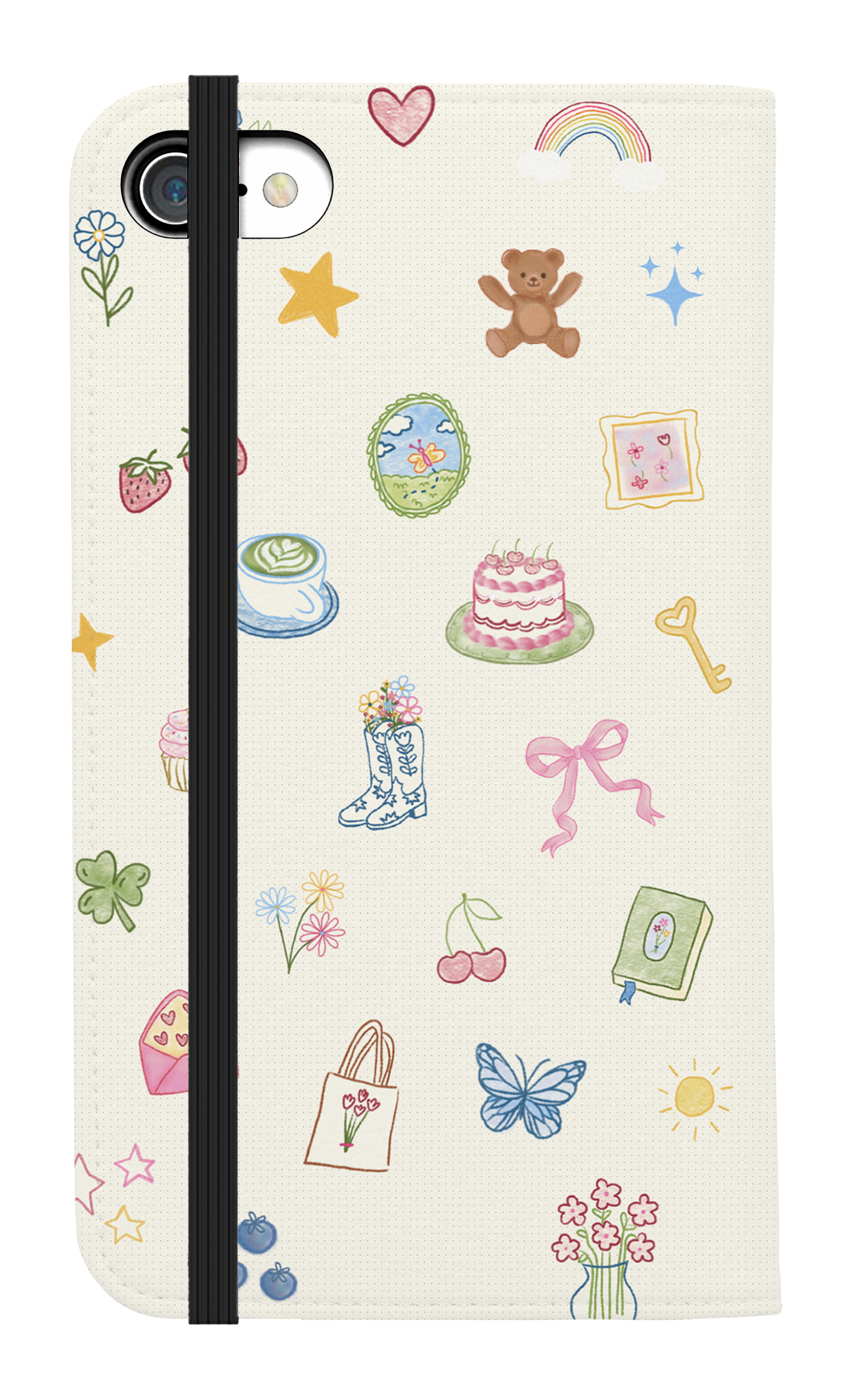 Folio Case iPhone SE Poetry Folio Case -