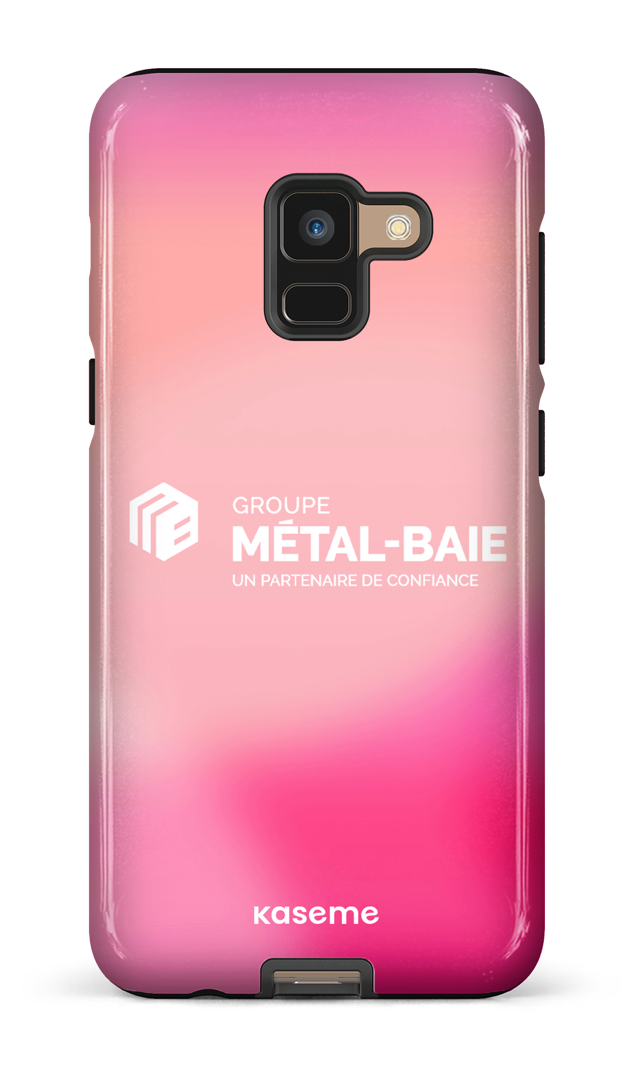 Galaxy A8 Tough Métal-Baie Tie-Dye -