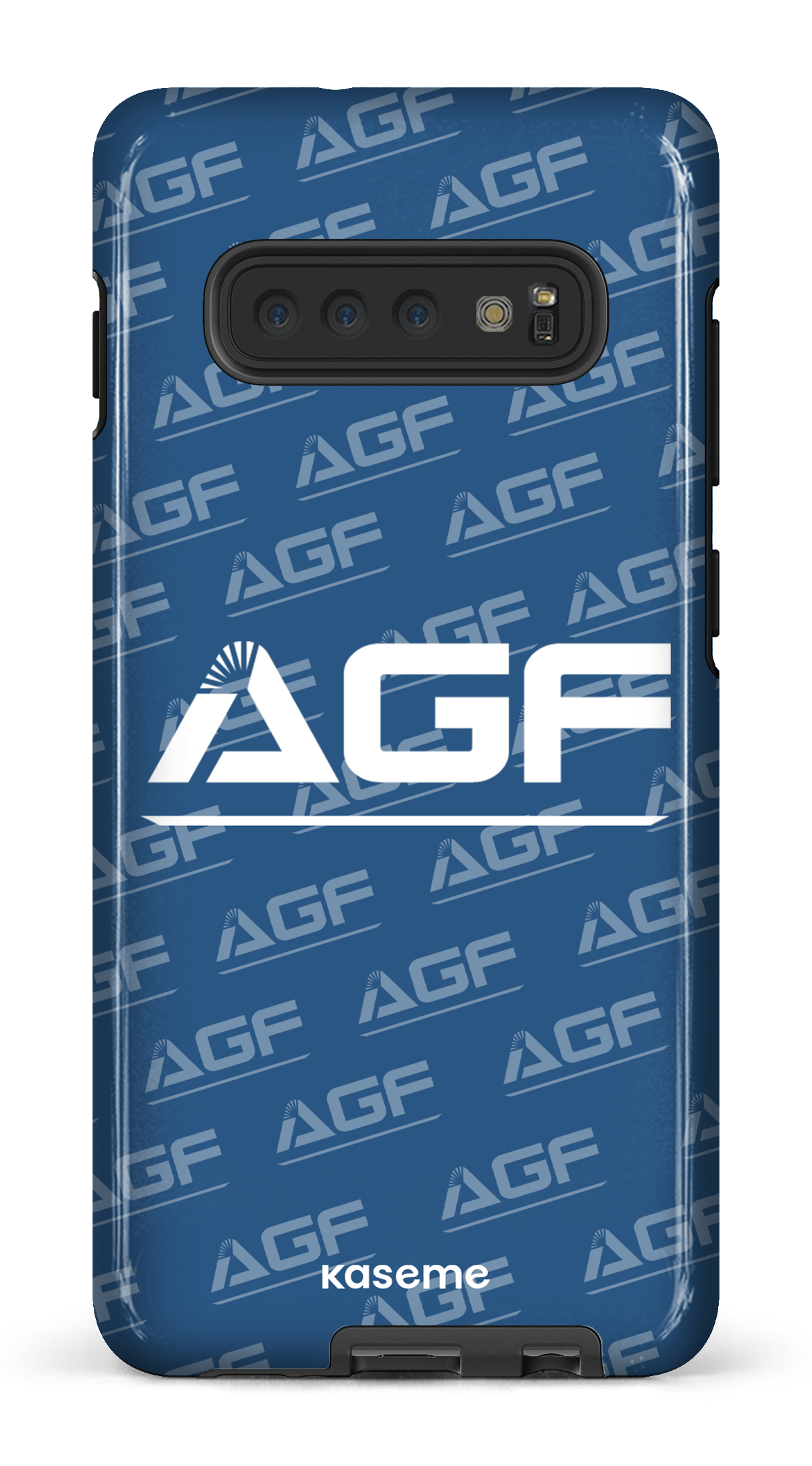 Galaxy S10 Plus Tough AGF Bleu -