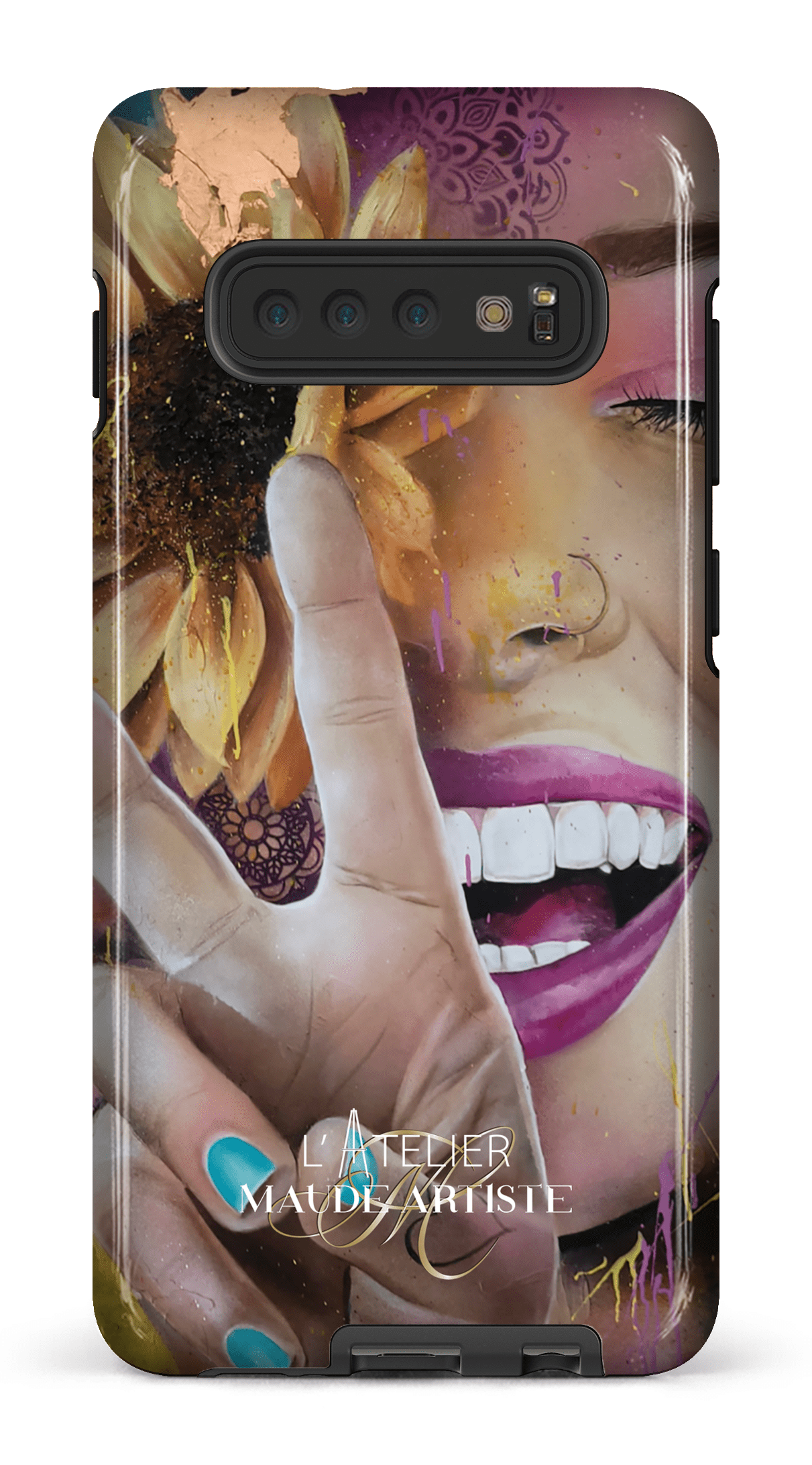 Galaxy S10 Plus Tough Around Peace by Maude -