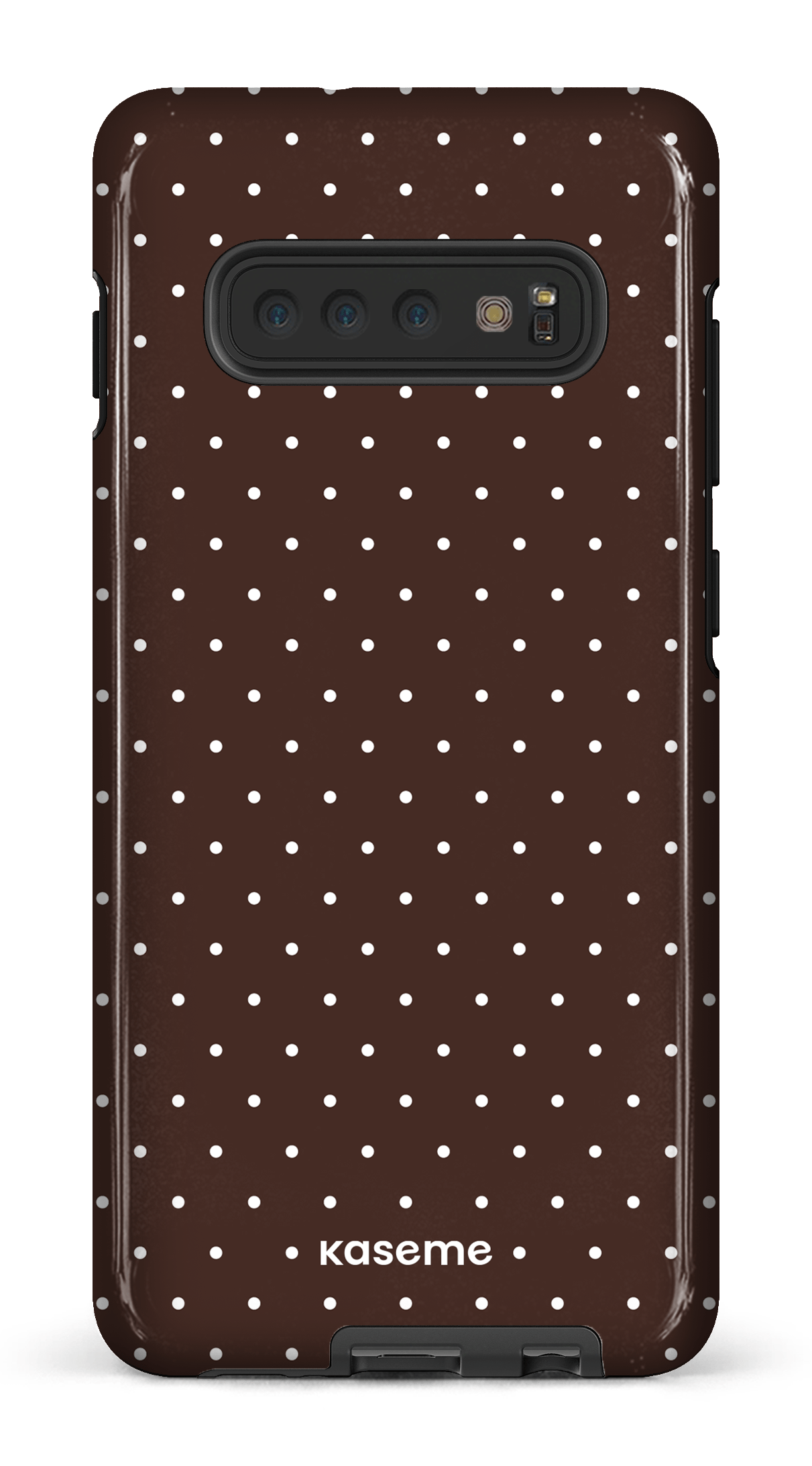 Galaxy S10 Plus Tough Ditsy Brown -