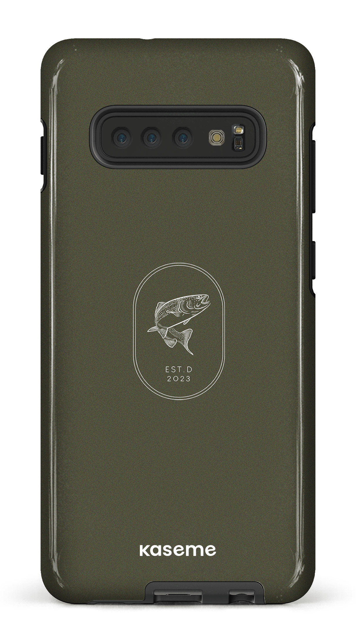 Galaxy S10 Plus Tough Fishing Green -