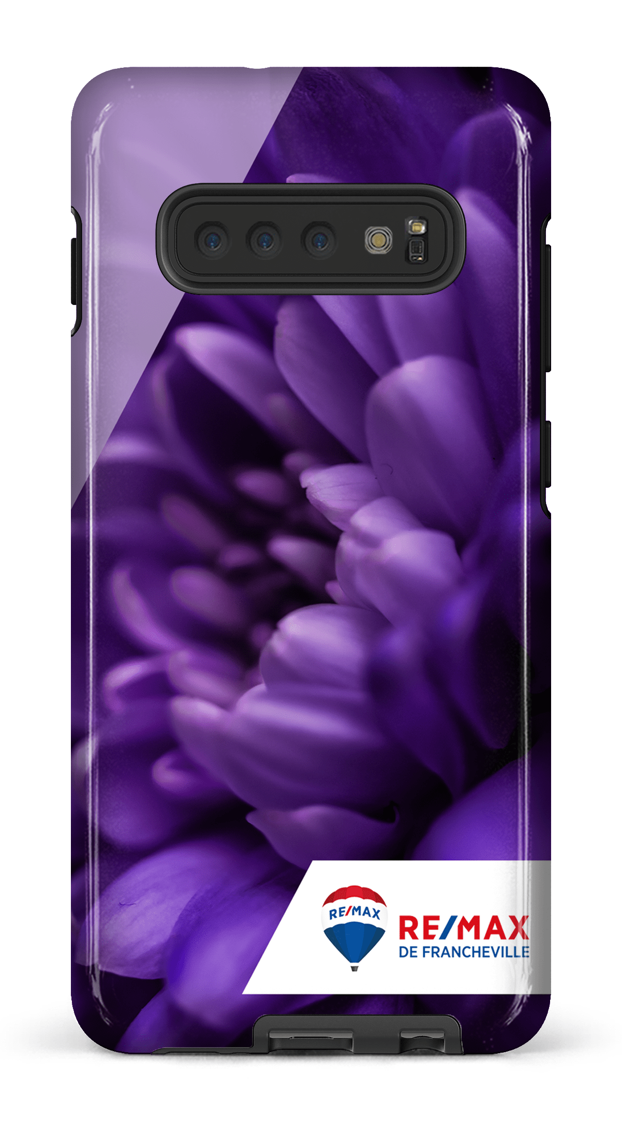 Galaxy S10 Plus Tough Fleur gros plan de Francheville -