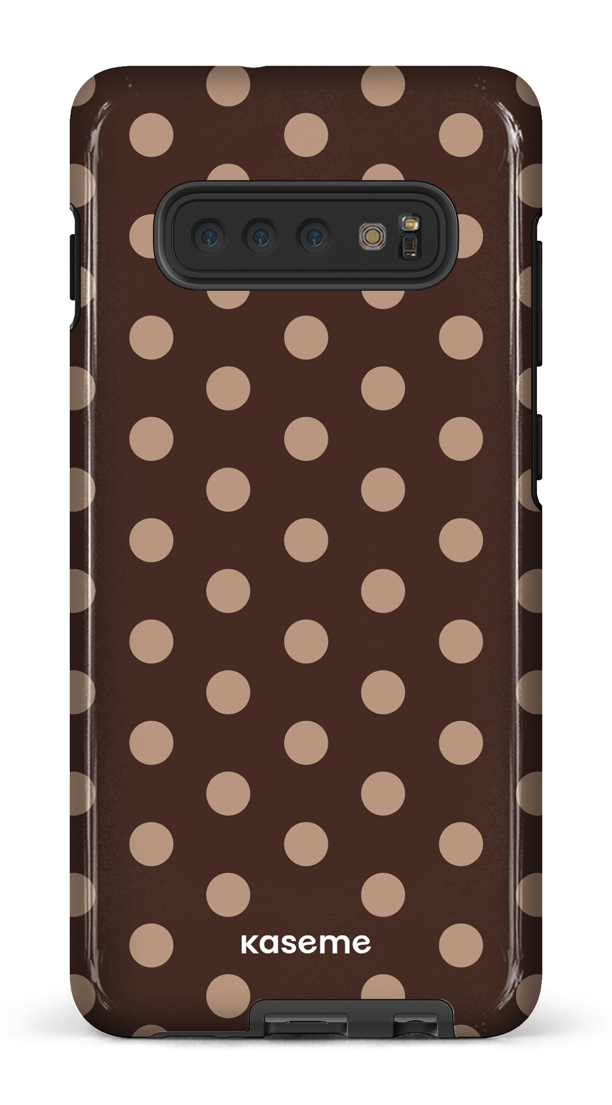 Galaxy S10 Plus Tough Loopie Brown -