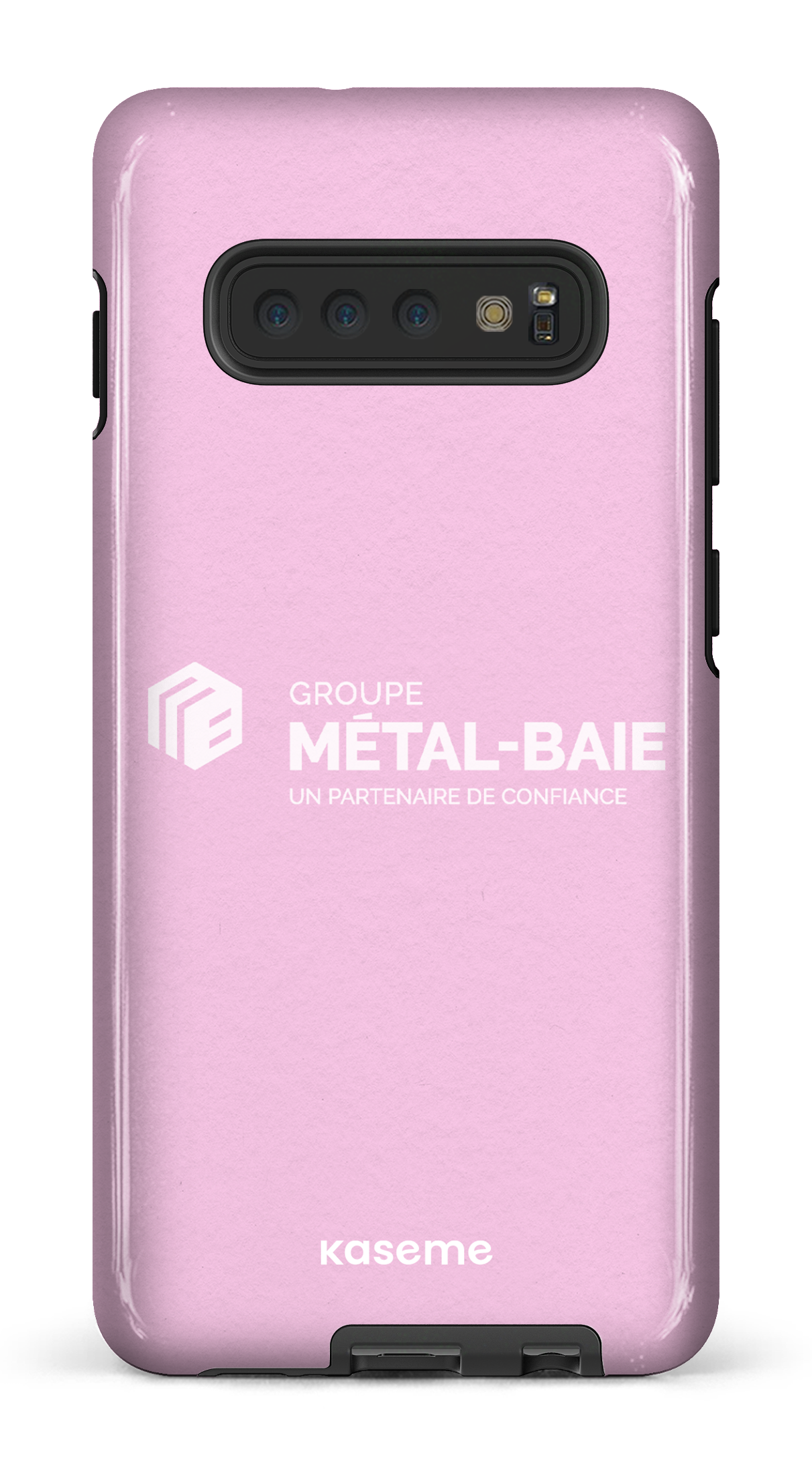 Galaxy S10 Plus Tough Métal-Baie Rose -