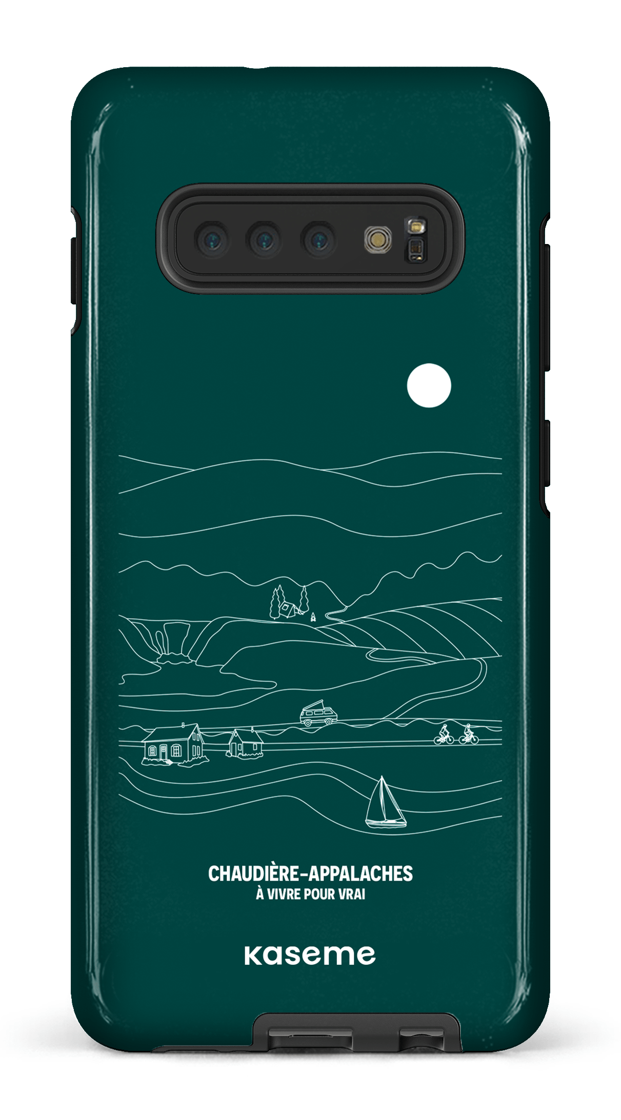 Galaxy S10 Plus Tough Paysage Line Art par TCA -