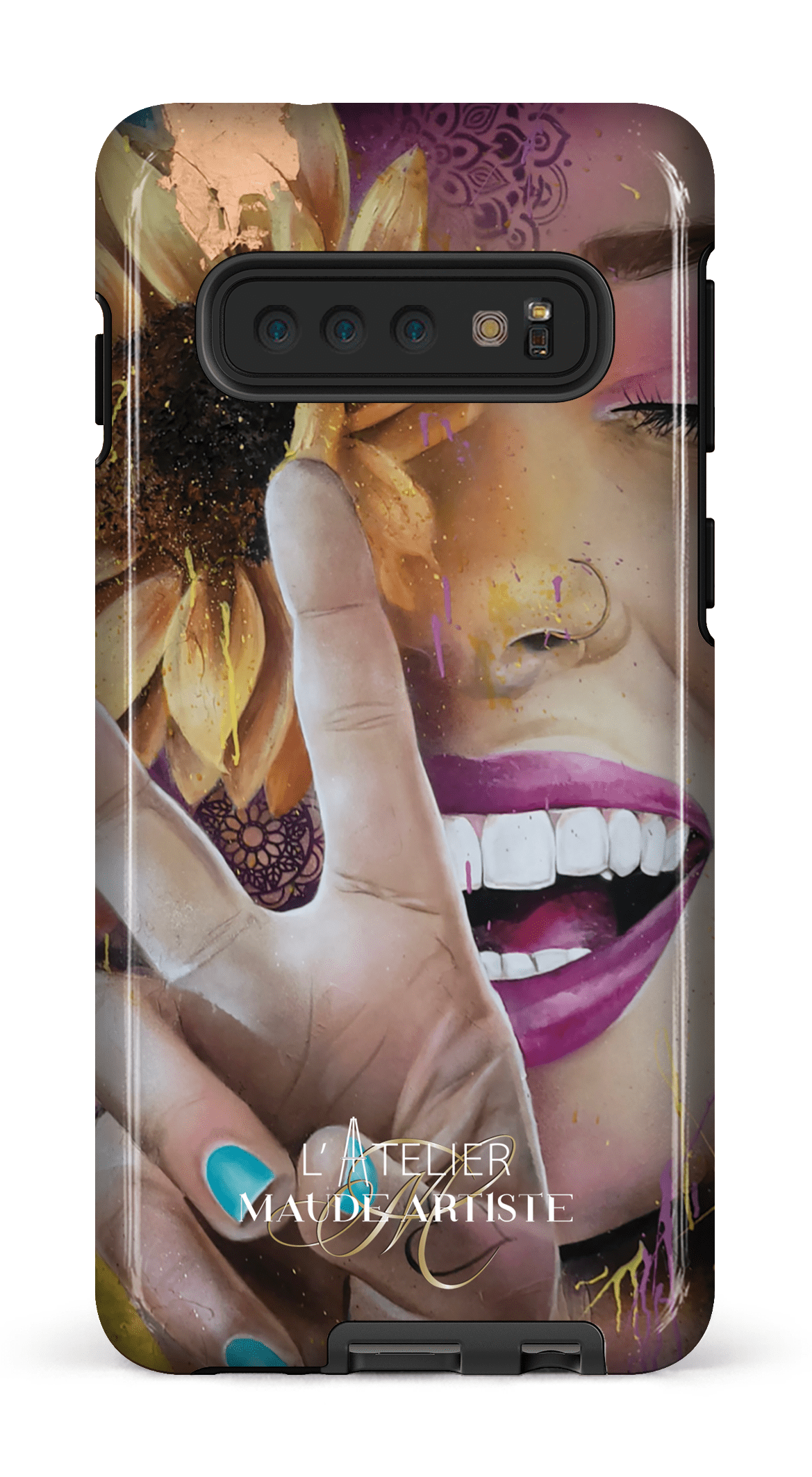 Galaxy S10 Tough Around Peace by Maude -