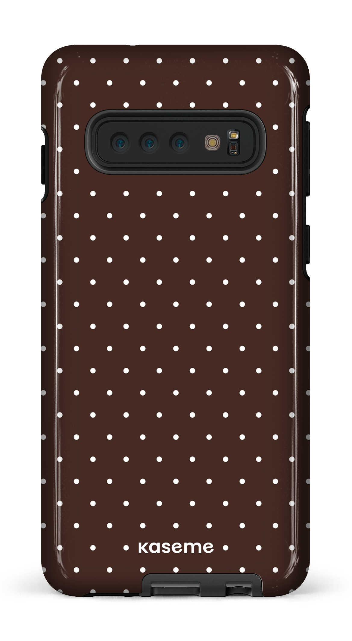 Galaxy S10 Tough Ditsy Brown -