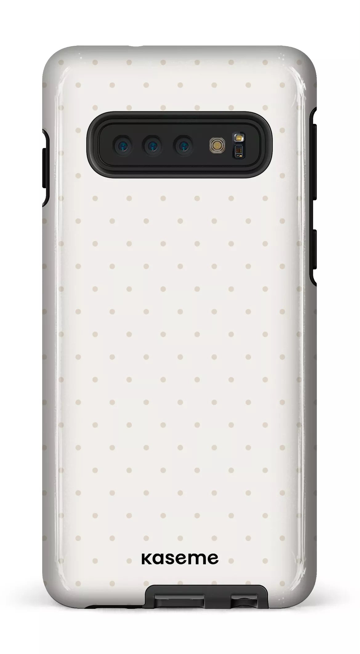 Galaxy S10 Tough Ditsy White -