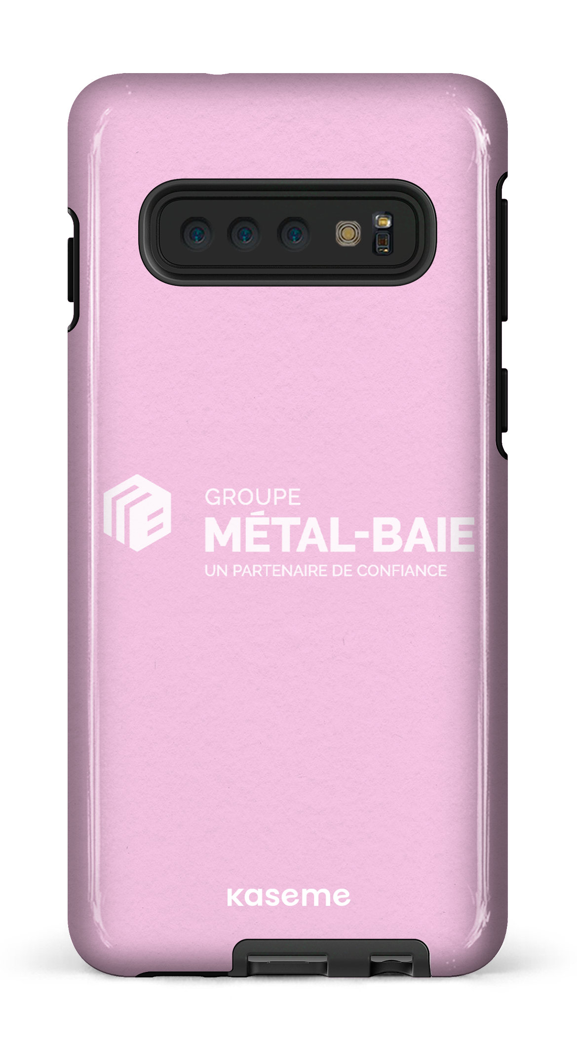 Galaxy S10 Tough Métal-Baie Rose -