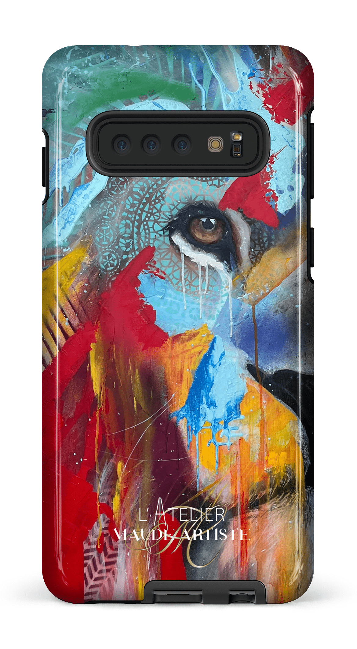 Galaxy S10 Tough Waves by Maude -