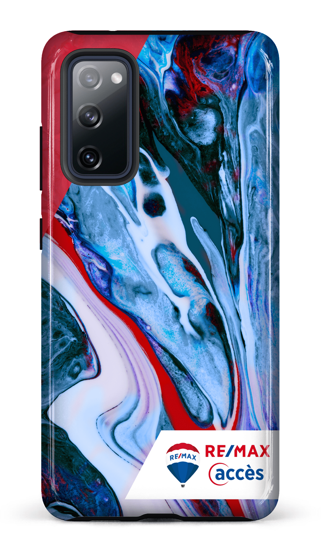 Galaxy S20 FE Tough Peinture marbrée claire -